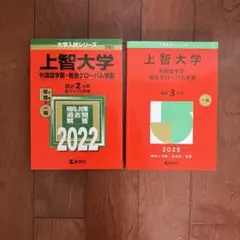 上智大学(外国語学部・総合グローバル学部) 2冊セット　2022、2025