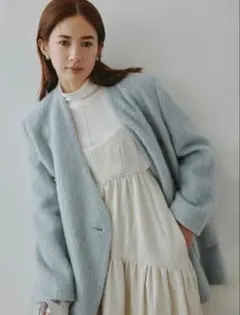 【美品】emmi atelier カットセットボリュームワンピース