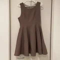 AnMILLE アンミール　ミニ丈ワンピース　#モカピンク