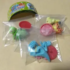 ポケモン　チョコエッグ　旅立ちの3匹　ポケットモンスター　ヒノアラシ他