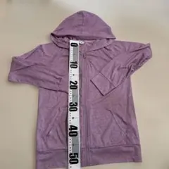 devirock パープル フルジップパーカー 150