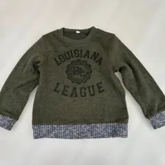 LOUISIANA LEAGUE トレーナー オリーブグリーン