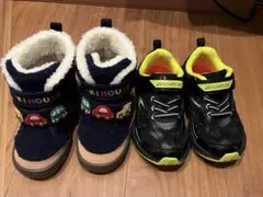 ミキハウスブーツ 15cm & 瞬足シューズ16cm