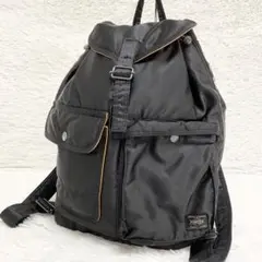 極美品】希少レア PORTER TANKER ポーター リュックブラック - メルカリ