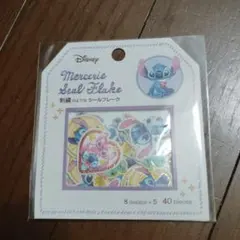 ★ディズニー 刺繍のようなシール フレークシール リロ・アンド・スティッチ★