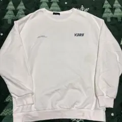 V3BY ホワイト トレーナー
