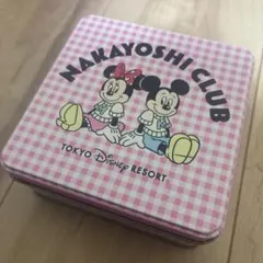 なかよしクラブ　ディズニー NAKAYOSHI CLUB 空缶　空き缶　カンカン