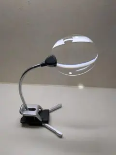 サンワサプライ 拡大鏡 ルーペ クリップ式　未使用