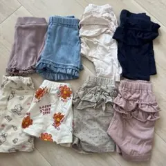 80半ズボン8枚セット保育園まとめ売り