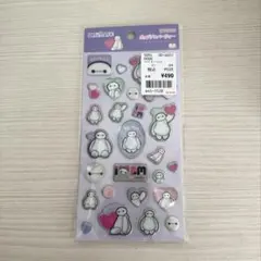 ディズニー　ポップデコパーティー　ラメきらクリスタルシール　ベイマックス