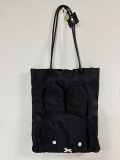 新品＊オペークドット クリップ miffy トートバッグ ブラックのサムネイル