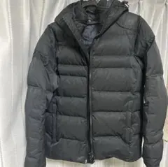 UNIQLO Ｊコラボ フード付き ブラック ダウンジャケット L