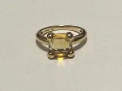 RUGIADA K10 イエローゴールド シトリン リングのサムネイル
