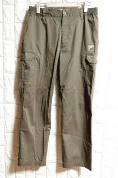 FILA（フィラ）カーゴパンツ　メンズ　カーキ　Ｌ　53のサムネイル
