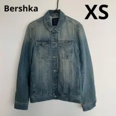 ベルシュカ メンズ デニムジャケット Gジャン XS ウォッシュブルー 青のサムネイル