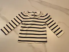 GAP ストライプ柄 長袖シャツ 18-24ヶ月