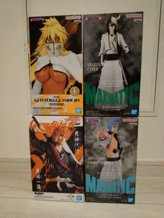 BLEACH 十刃エスパーダ＆黒崎一護 フィギュア4体セット 新品未開封