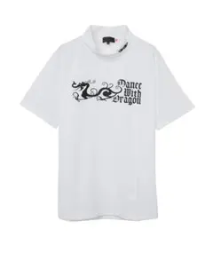 新品☆ダンスウィズドラゴン CORDURAベア天竺モックネックシャツ☆XL
