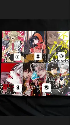 ボーイズラブ漫画 まとめ売り