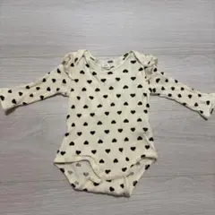 SHEIN ハート柄ロンパース 3-6M サイズ60