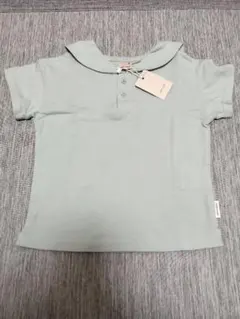 プティマイン　ミントグリーン セーラーTシャツ 90cm