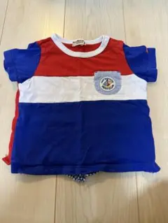 ホットビスケッツ 重ね着風 Tシャツ 80