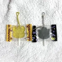 サンリオ　キャラクターズ　キャンディチャーム　プリン　バツ丸