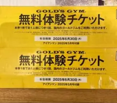 GOLD'S GYM 1DAY VIP Membership 525円 GOLD'S GYM 1 DAY 525円券（税込） 3枚 ゴールドジム - メルカリ