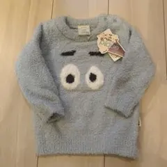 【新品未使用品】【タグ付き】ジェラートピケ　70-80 もこもこトレーナー