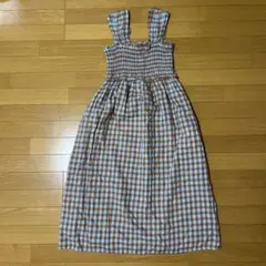 【Ray BEAMS】チェックワンピースのサムネイル