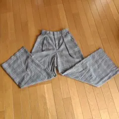 チェック柄 カジュアルパンツ Mサイズ