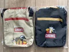 McDonald's CHUMS ミニショルダーバッグ 2点セット