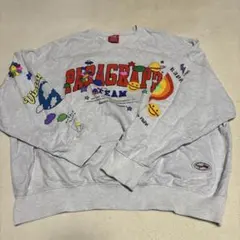 トレーナー　白