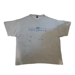 ナイキ　NIKE FOOTBALL Tシャツ　オーバーサイズ　スケーター　グレー