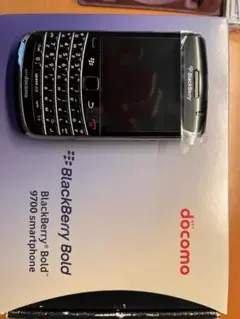 未使用docomo blackberry bold 9700