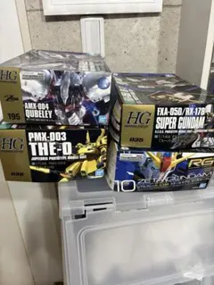 HG RG Ｚシリーズガンプラ 4点セット まとめ売り