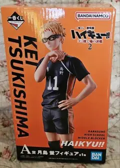 ハイキュー　ゴミ捨て場の決戦　A賞　一番くじ　月島蛍 ラバー付き