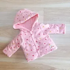 フード付きピンクアウター 50〜