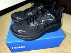 HOKA CLIFTON 10/ブラック/27cm