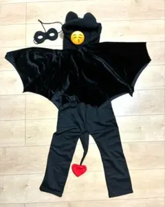 コウモリ　コスプレ　セット　キッズ　ハロウィン　スリコ　3coins