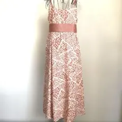 着物リメイク　キャミワンピース　ベスト付き