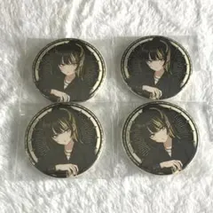 斑鳩ルカ シャニマス HUB コラボ 缶バッジ シャイニーカラーズ 4個セット
