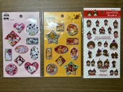 101匹わんちゃん　ライオンキング　ウォーターシール　モンチッチ　ぷくっとシール