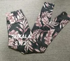 ⑦SUKALA スカーラ ヨガウェア レギンス 花柄 S レッド - メルカリ