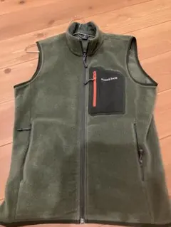 mont-bell フリースベスト M オリーブグリーン