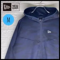 【24時間以内　匿名発送】ニューエラ　トラックジャケット　フーディ　紺　Mサイズ