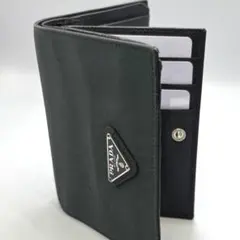 PRADA プラダ 三つ折り 財布 ナイロン ダークグリーンカード収納 小銭入れのサムネイル
