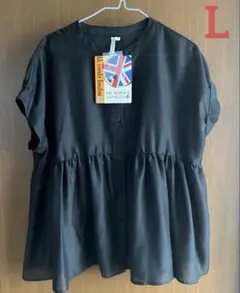 HK WORKS LONDON トップス　半袖シャツ　ブラウス　Lのサムネイル