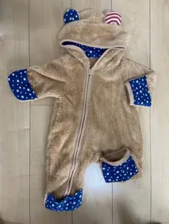 【即購入可】【値下げ交渉可】ベビー アウター クマフード 50〜70cm
