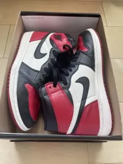 Nike Air Jordan 1 ブラック/レッド/ホワイト 8.5